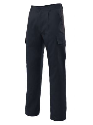 Pantalones de trabajo velilla multibolsillos con 5 bolsillos de algodon para personalizar vista 1